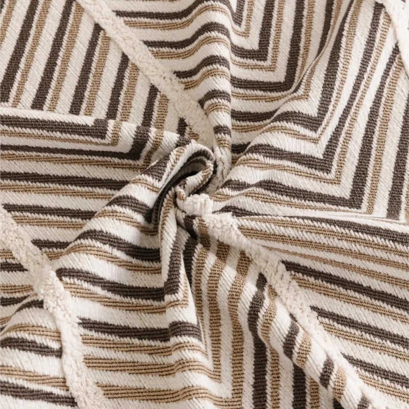 All-Season Chenille Sofa Cover Slipcover Cat Scratch Resistant Dustproof Sofa Cushion Universal Wavy Pattern Sofa Blanket Mats