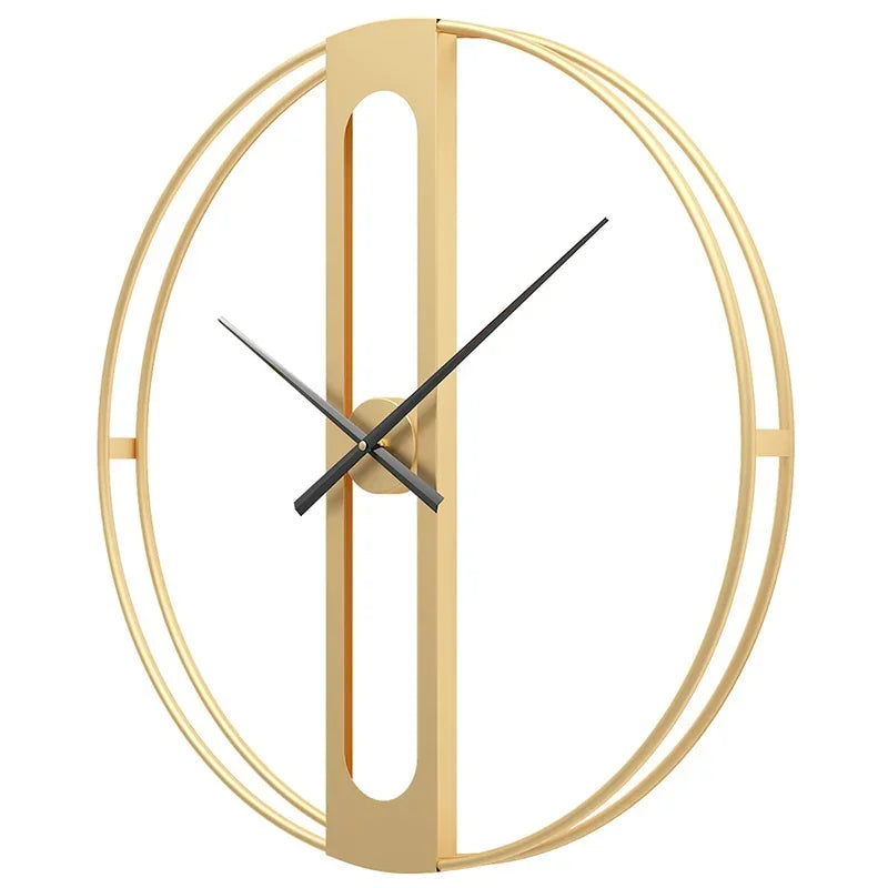Nordic Wall Clocks Round Creative Personality Silent Elegant Wall Watch Large Simple Home Living Room Aesthetic Decorations