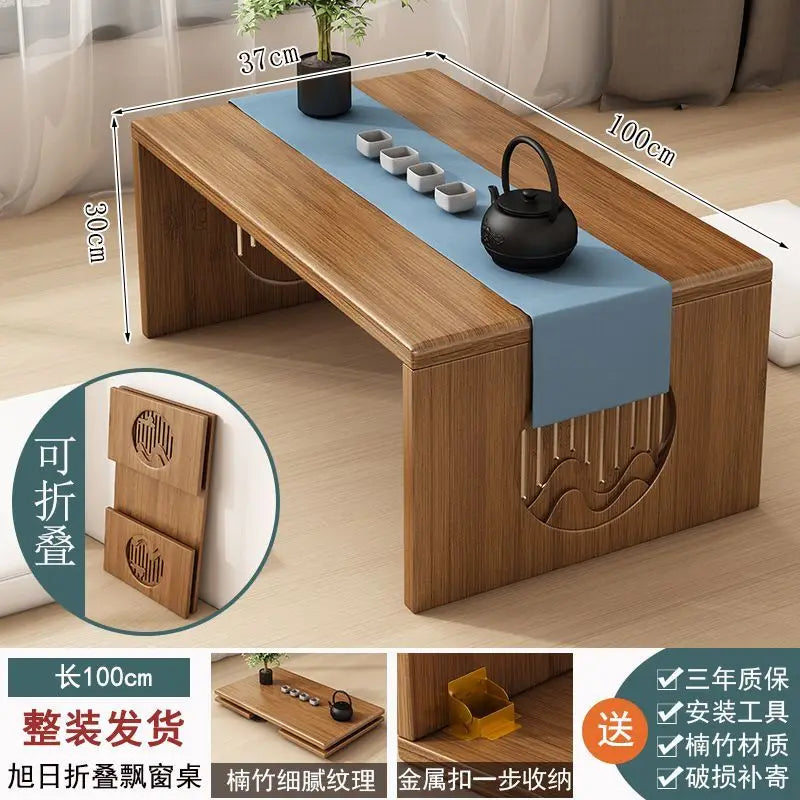 Bamboo Folding Table for Home & Study – view 7, modern home furniture