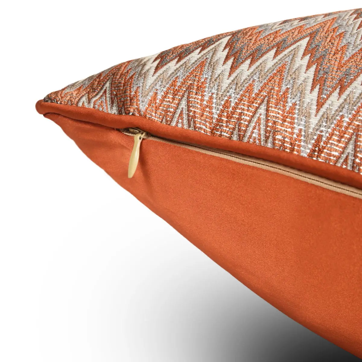 Design Luxury Sofa Cushion Cover Orange Red Geometric Pillow Covers for Home Hotel Sofa Decoration 30x50 45x45 50x50 60x60cm