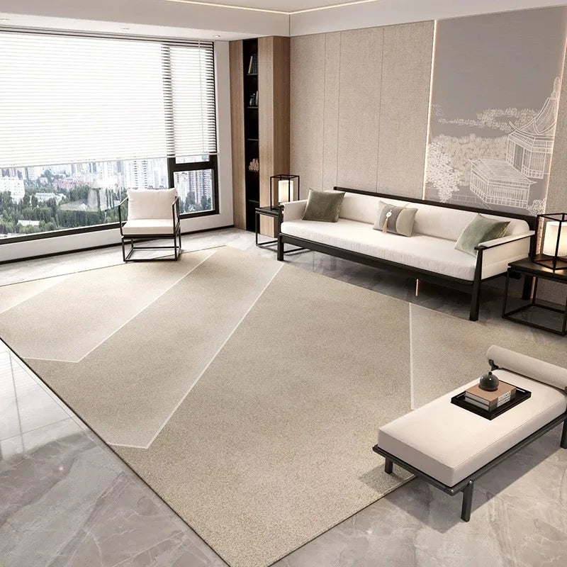 VIKAMA Luxury Carpet Living Room Sofa Tea Table Carpet Premium Large Area Bedroom Nordic Style Home Entrance Floor Mat Room