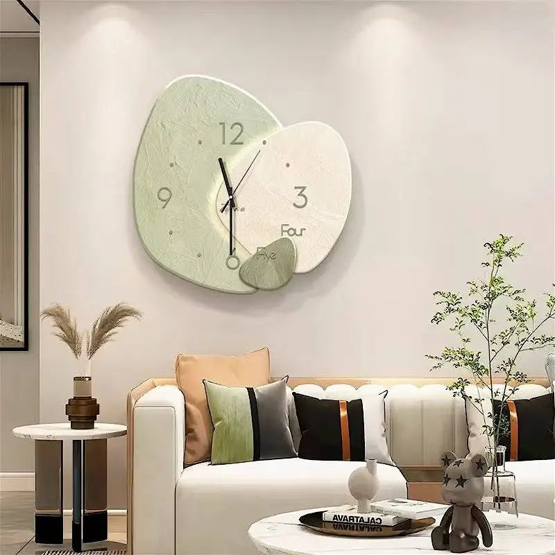 Elegant Nordic Style Wall Clock Unusual Quiet Large Gaming Room Wall Clock Decoration Aesthetic Reloj De Pared Decorations Home