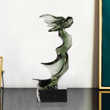 Abstract Ornaments Dragon Figures Interior Living Room Decor Art Creative Sculptures Resin Desk Accessories Home Decorations