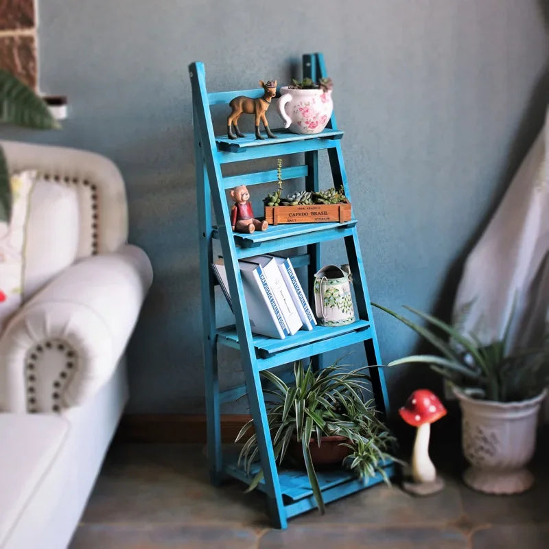 Multi-Layer Wooden Plant Stand – view 1, modern home furniture