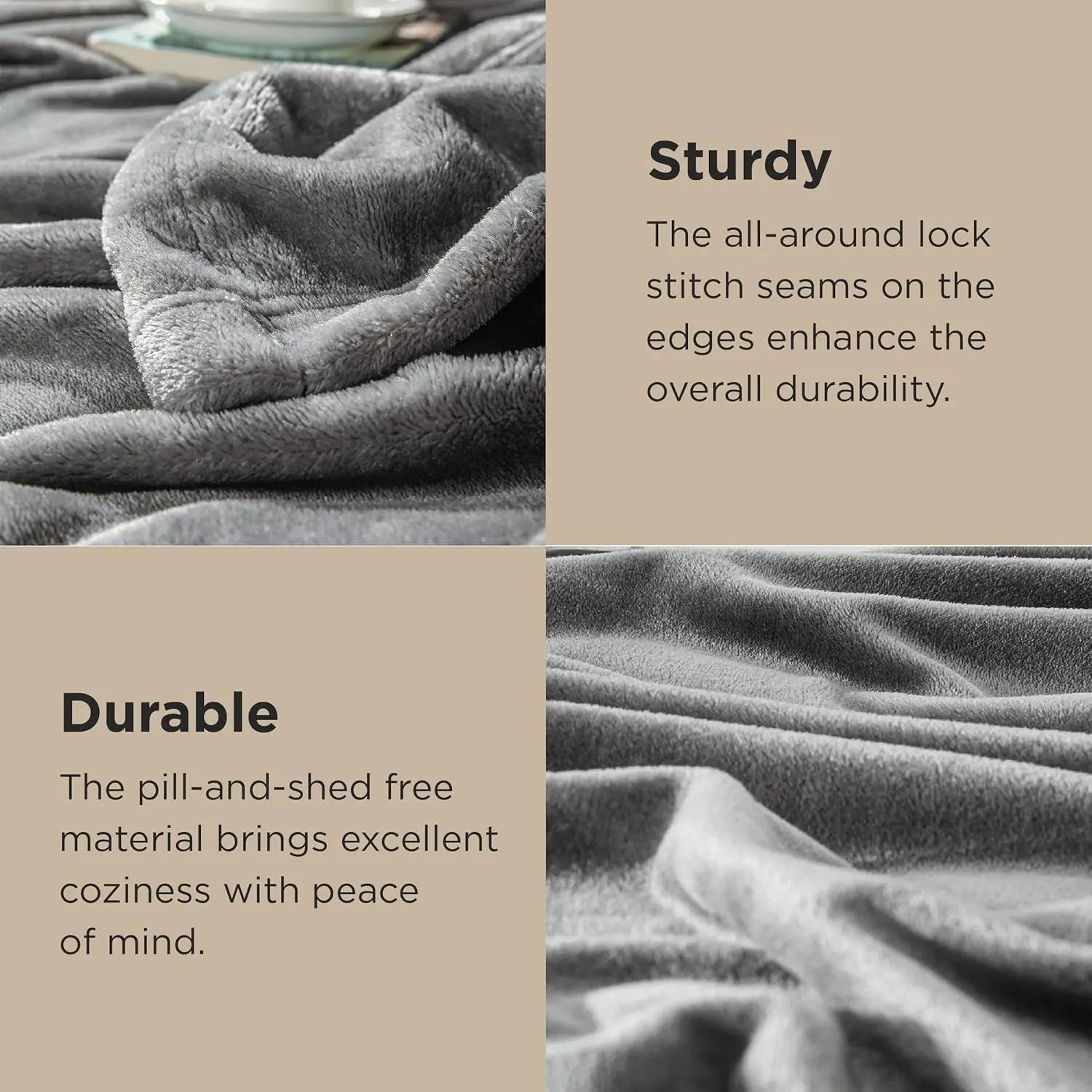 Oversized King Fleece Blanket Soft Cozy Extra Large Throw Blankets for Bed Sofa Couch Travel Camping King Warm Blanket in Winter