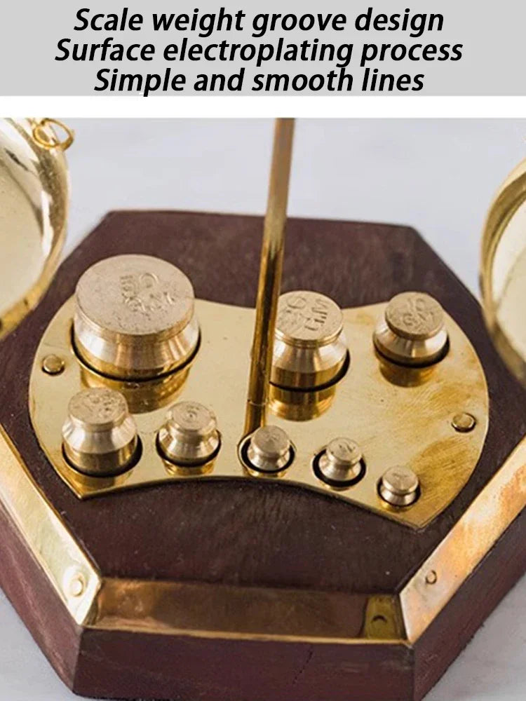 Luxury Aesthetic Figurines Balance Modern Nordic Sculptures Vintage Office Figurine Desktop Ornament Sculpture Retro Home Decor