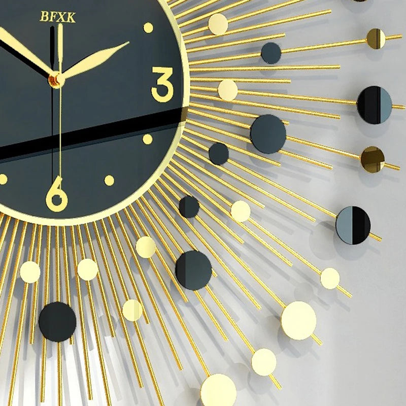 Luxury Wall Clock Living Room Design Creative Wall Clock Silent Brief Art Nordic Clocks Fashion Modern Watches Home Decoration
