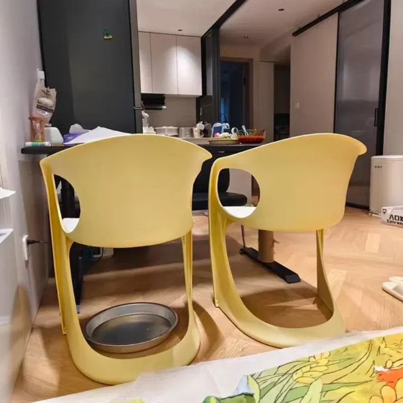 Nordic Curved Art Chair for Dining & Living – view 6, modern home furniture