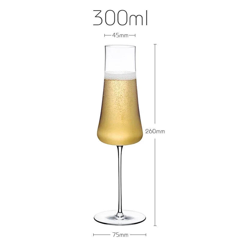 Ultrathin Crystal Wine Glasses Party Stemware Universal Wineglass Volcano Grand Cru Bordeaux Goblet Champagne Cup