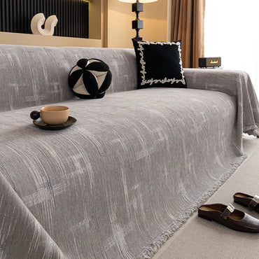 Camping Picnic Sofa Cover 2025 All-season Ethnic Style Cross Pattern Sofa Covers Throw Blanket Camping Mat housses de canapé