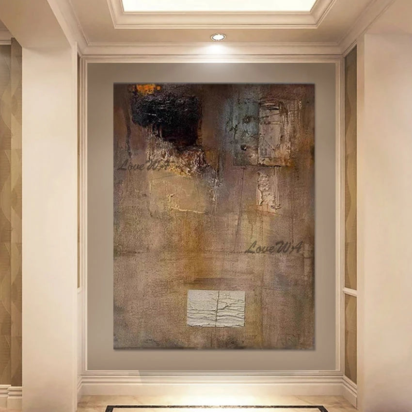 Abstract Oil Painting Large Modern Art Textured Design Wall Handmade Canvas Artwork Hotel Decoration Wholesale Of 3d Picture