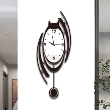 Large Acrylic Wall Clocks Luminous Silent Modern Art Clocks Wall Luxury Nordic Aesthetic Watches Elegant Clock Living Room