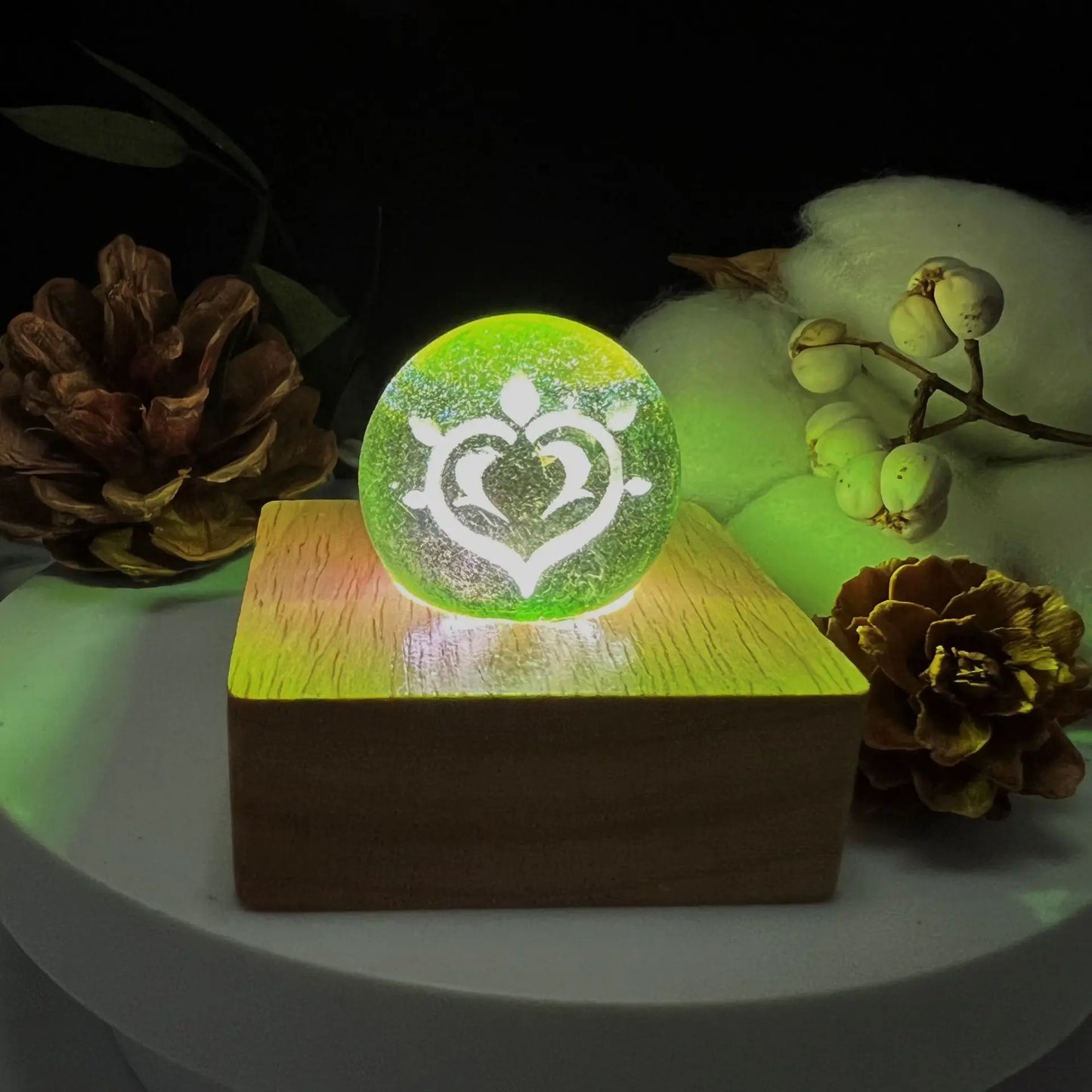 Miniature Ornaments Glass Ball Creative Living Room Table Top Bedroom Table Accessories Aesthetic Home Decorations Funny Gifts