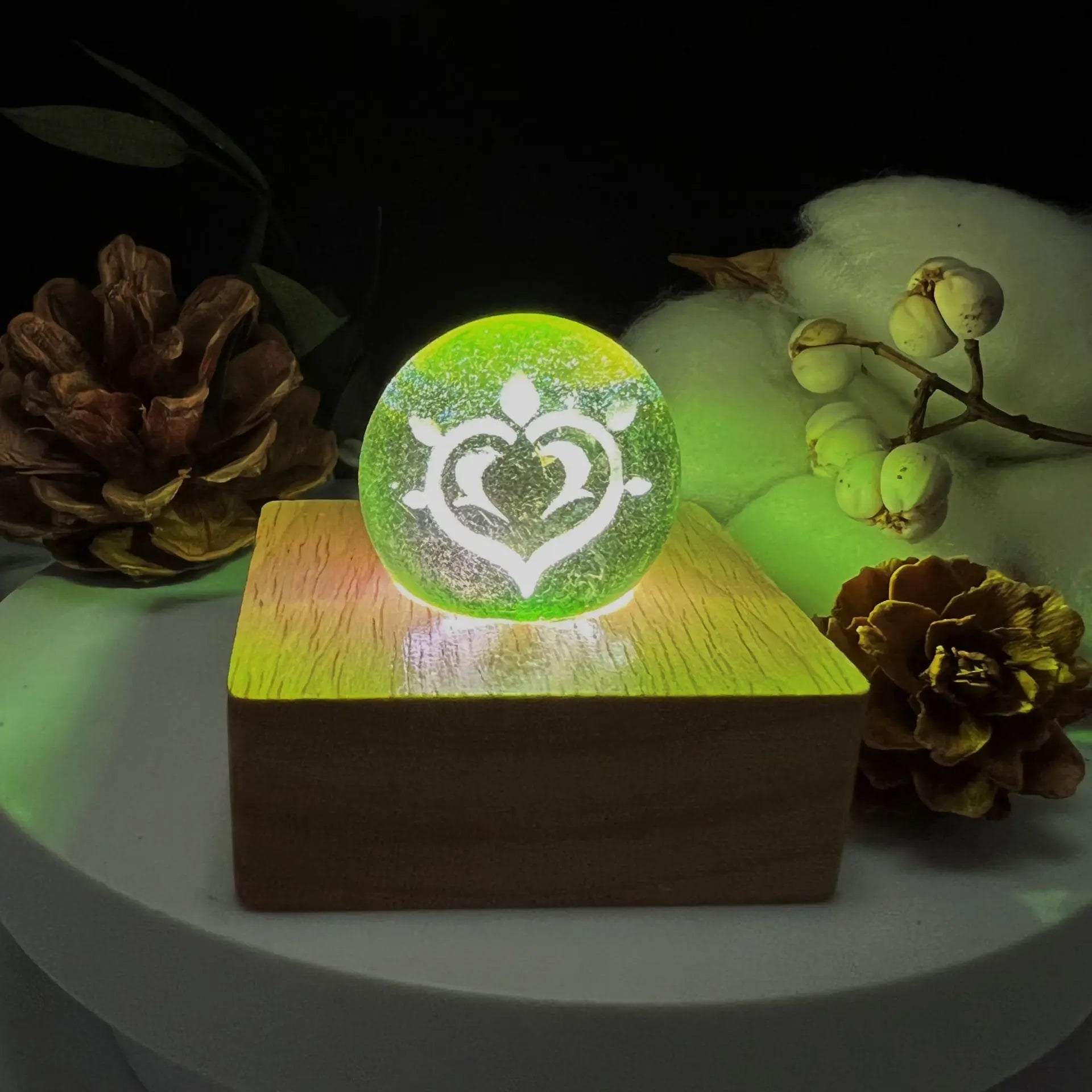 Miniature Ornaments Glass Ball Creative Living Room Table Top Bedroom Table Accessories Aesthetic Home Decorations Funny Gifts