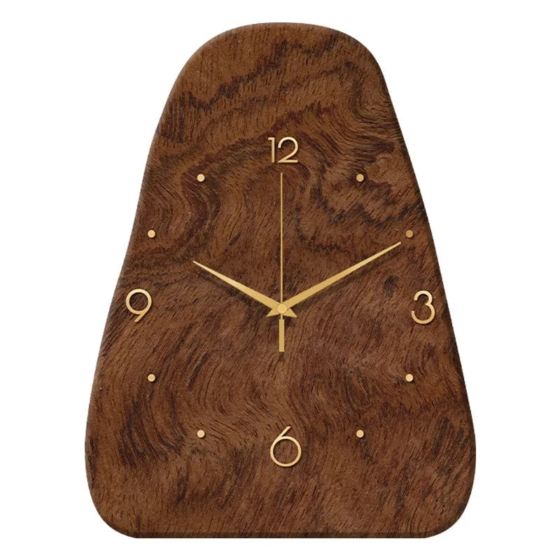 Vintage Table Clock Wooden Wall Clocks Aesthetic Luxury Living Room Desk Watch Decorative Silent Wall Watches Table Decorations