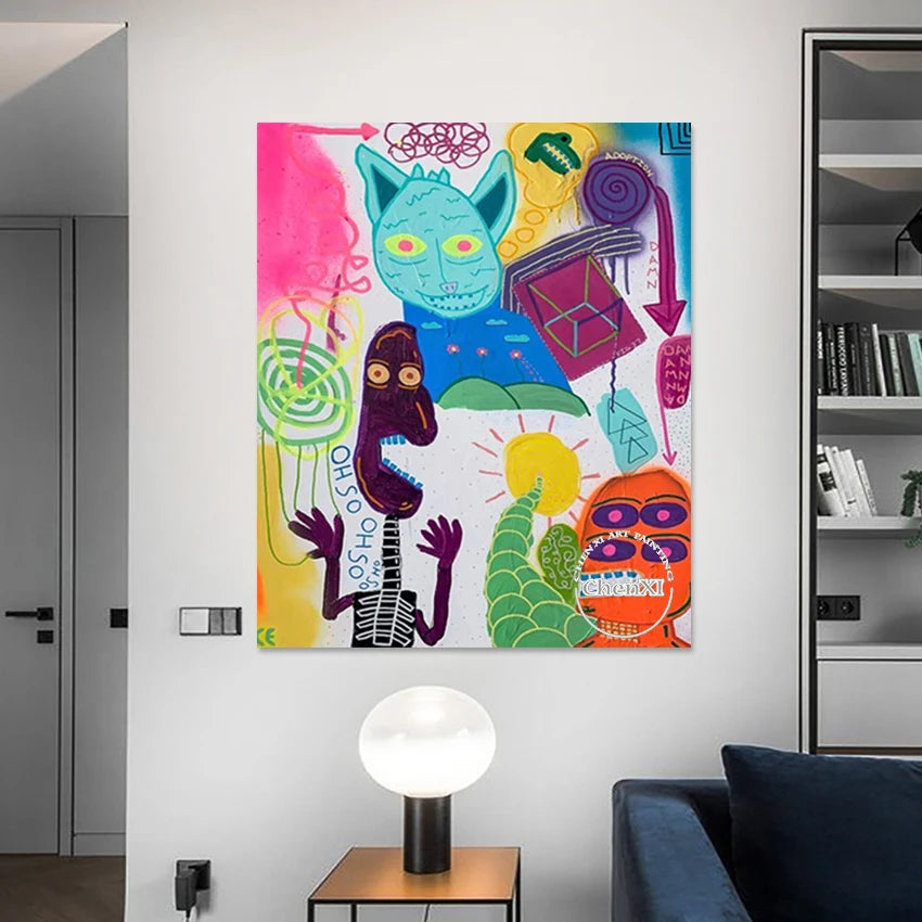 Handmade Large Famous Monet Water Lily Oil Painting, Reproduction Canvas Wall Picture Art, Gallery Showpieces, Hotel Decor