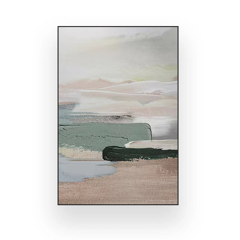 3DThick Texture Minimalist Huge Size 100% Handmade Abstract Oil Painting Canvas Wall Art For Living Room Decoration No Frame