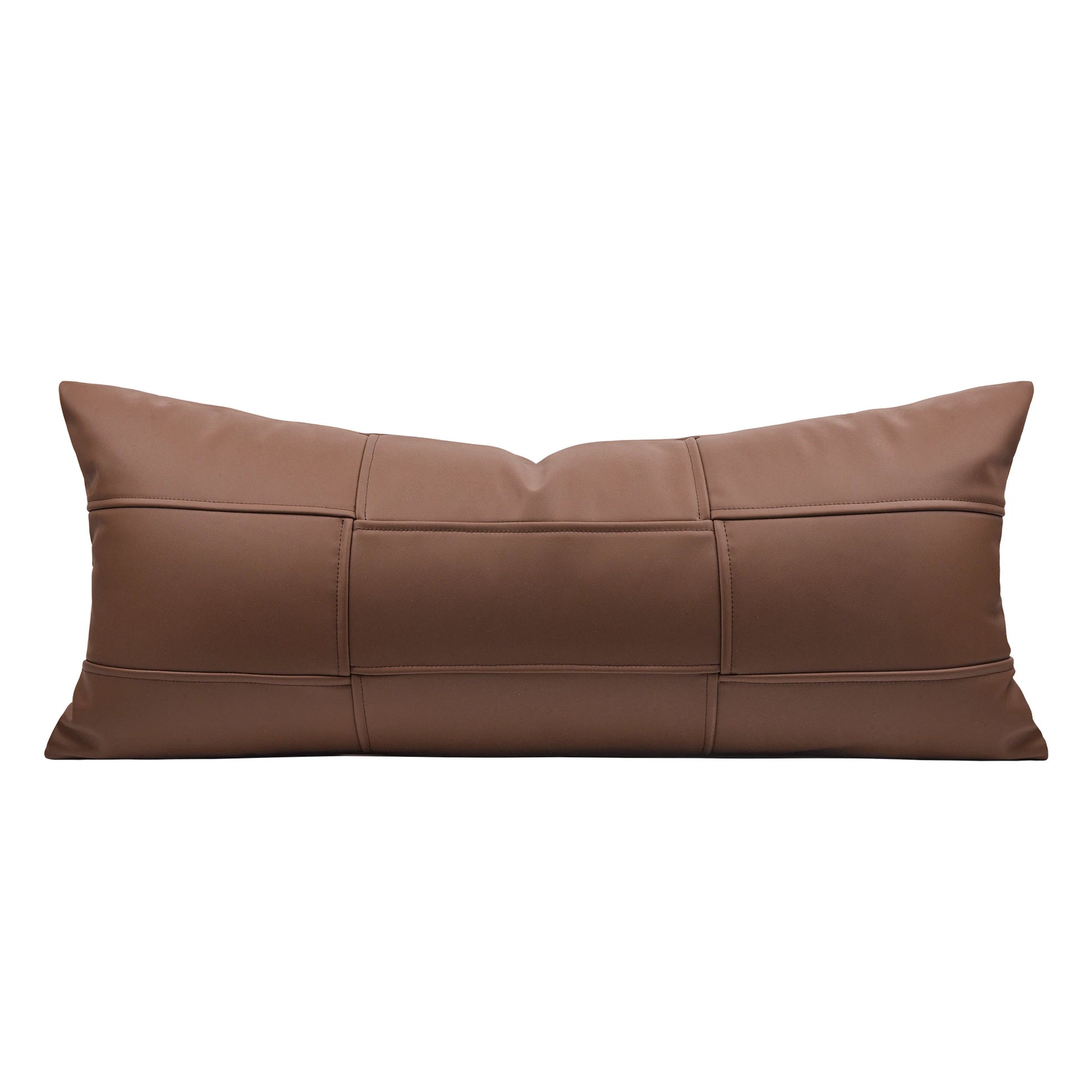 Modern Simple Bla Series Sofa Pillow Luxury Soft Decoration Sample Room Pig Skin Simulation Long Waist Pillow Cuion