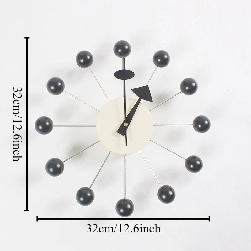 Luxury Metal Wall Clocks Minimalist Quartz Elegant Aesthetic Clock Wall Unique Modern Watches Decoration Clocks Bedroom