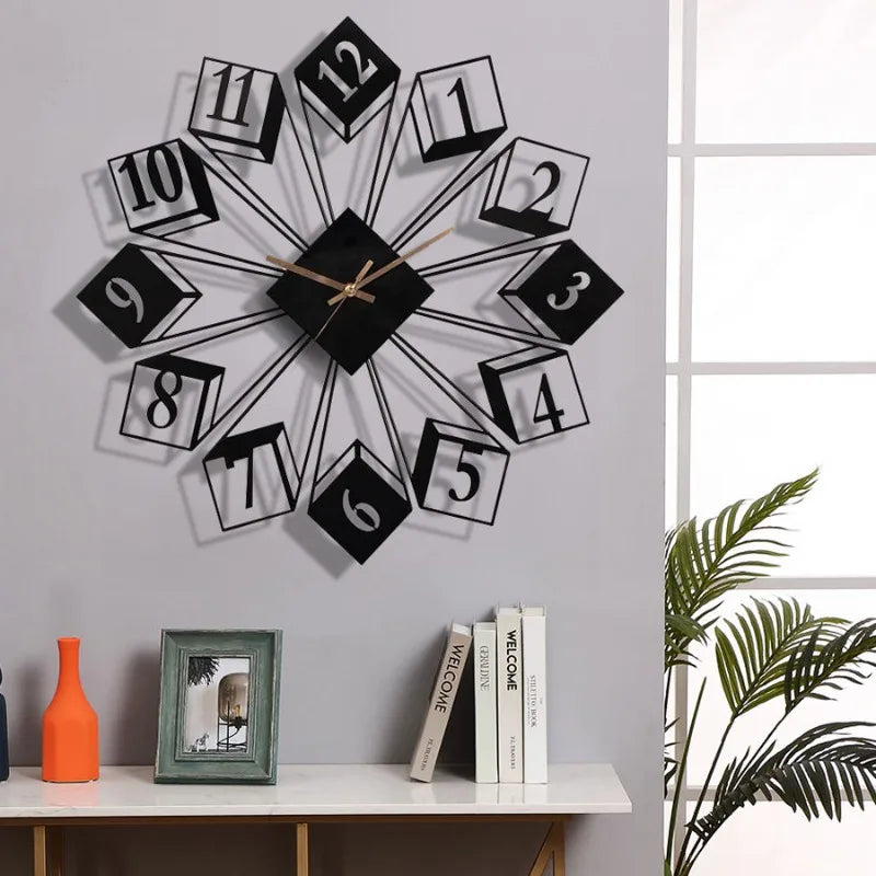 Modern Wall Clock Luxury Interior Clocks Silent Wall Watch Aesthetic Large Watches Elegant Living Room Decoration Home Ornaments