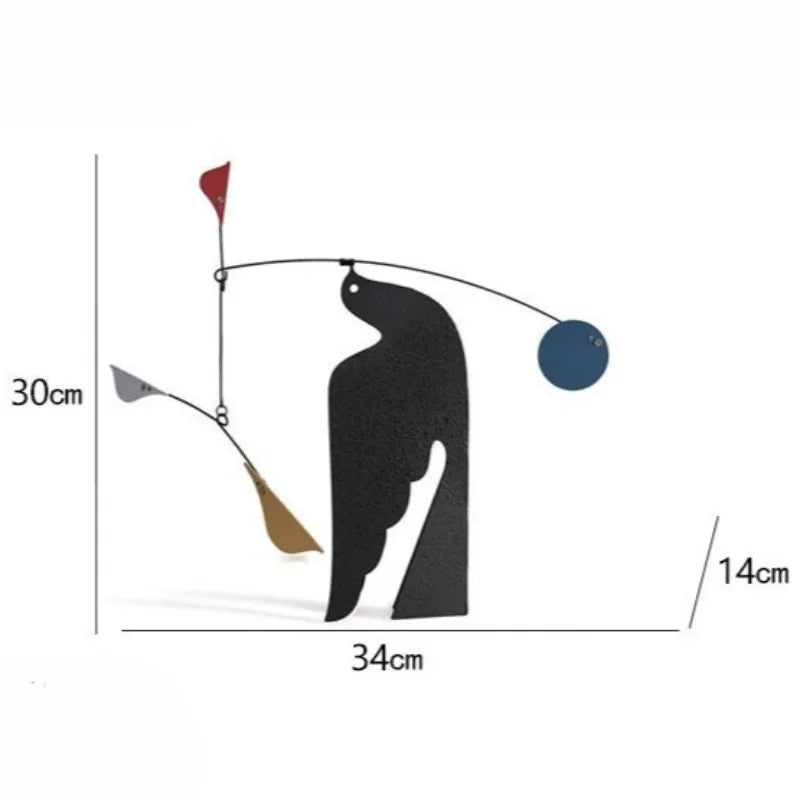 Bird Ornaments Modern Metal Ornament Miniature Elegant Creative Luxury Sculptures Aesthetic Table Accessories Home Decorations