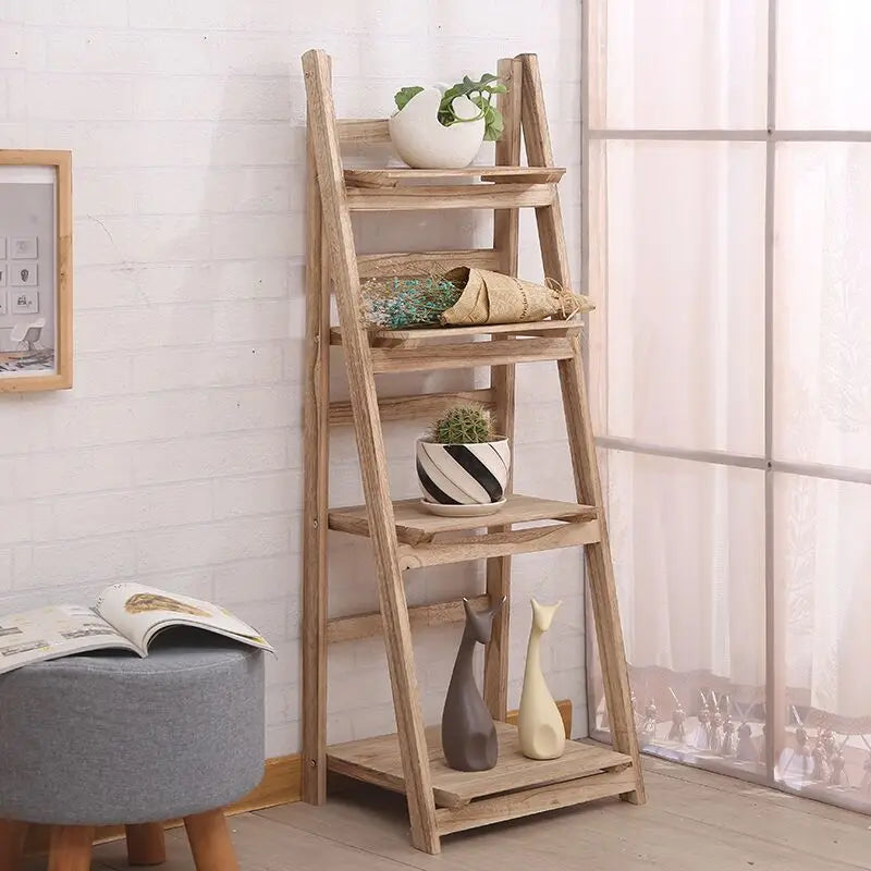 Multi-Layer Wooden Plant Stand – view 5, modern home furniture