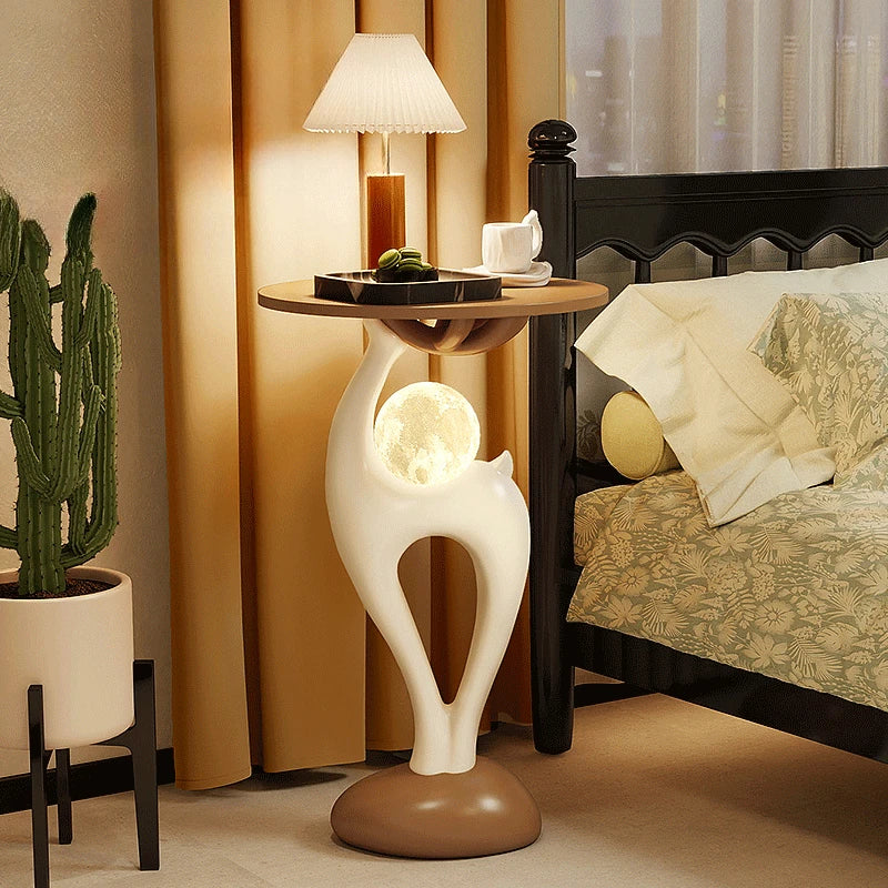 Elk Side Table with Ambient Lighting – view 6, modern home furniture