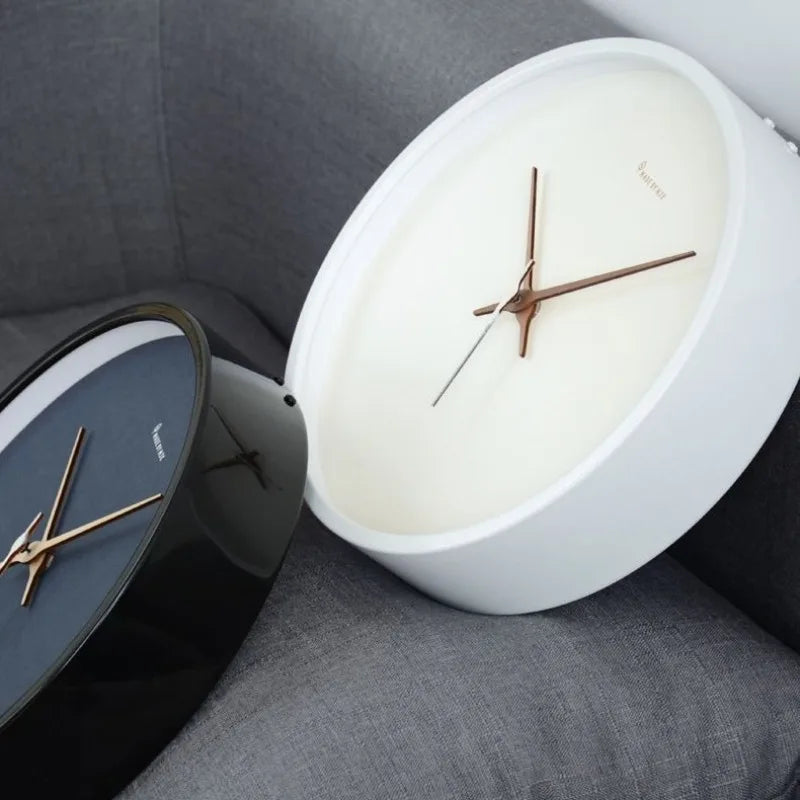 Decorative Wall Clock Modern Wall Watch Nordic Interior Luxury Aesthetic Clocks Minimalist Silent Elegant Living Room Watches