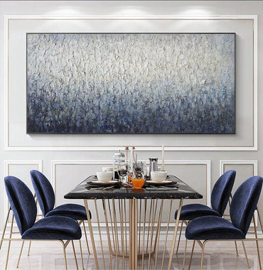 Thick Texture Huge Knife Painted Dafeng Oil Painting 100% Handmade Abstract Oil Painting on Canvas Wall Art Home Decoration