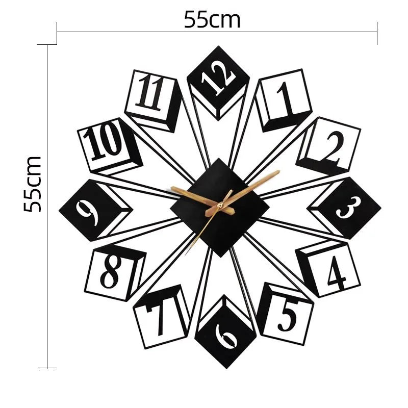 Modern Wall Clock Luxury Interior Clocks Silent Wall Watch Aesthetic Large Watches Elegant Living Room Decoration Home Ornaments