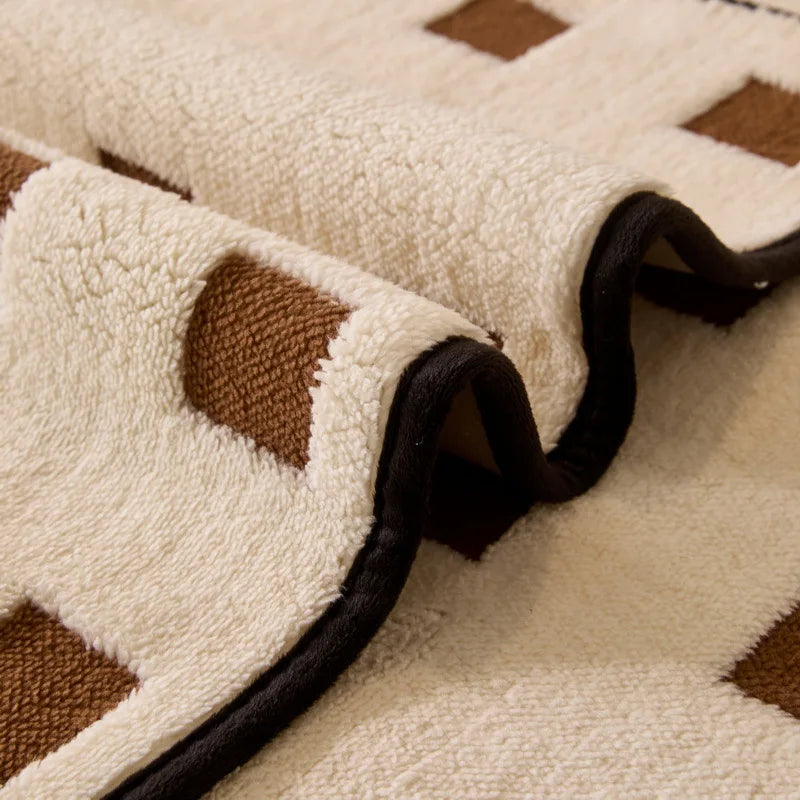 EIFLOY-Winter Plush Sofa Cover 3 Seater, 4 Seat, Covers for Armchairs, Velvet Couch Slipcover, Non-slip, Furniture Protector