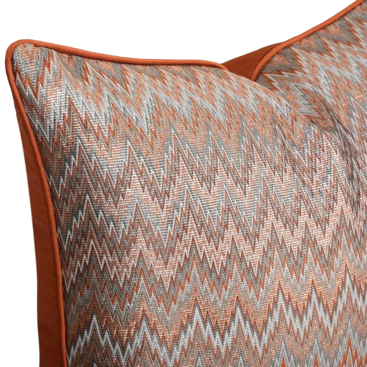 Design Luxury Sofa Cushion Cover Orange Red Geometric Pillow Covers for Home Hotel Sofa Decoration 30x50 45x45 50x50 60x60cm