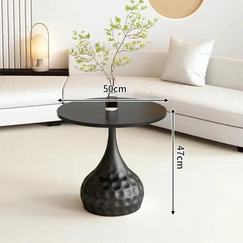 Nordic Round Coffee Table - Modern Living Room Essential – view 6, modern home furniture