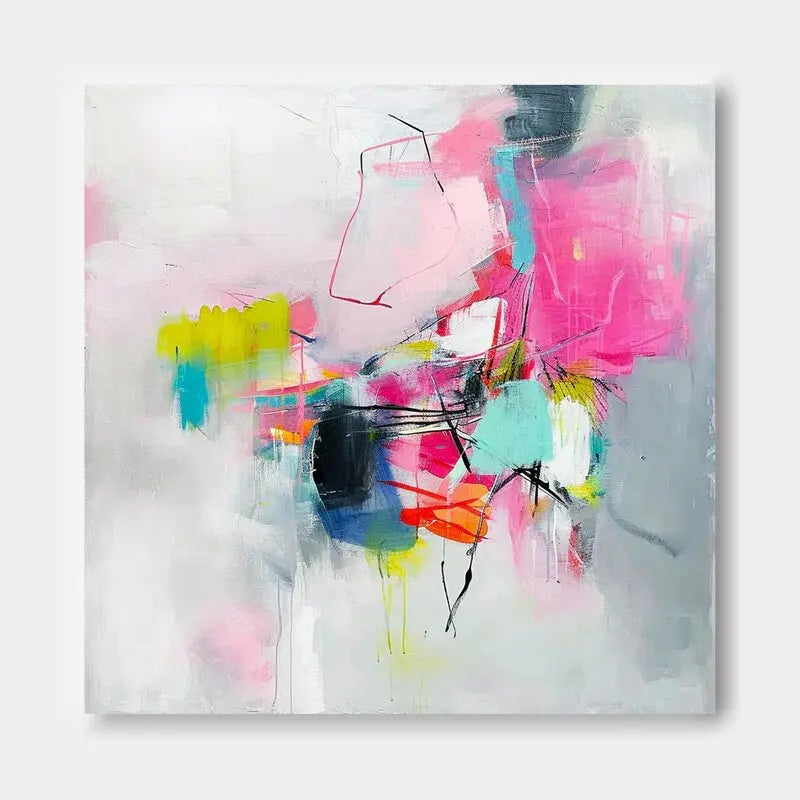 Huge Thick Texture 100% Hand Painted Modern Abstract Oil Painting On Canvas Wall Art For Living Room Home Decoration No Frame