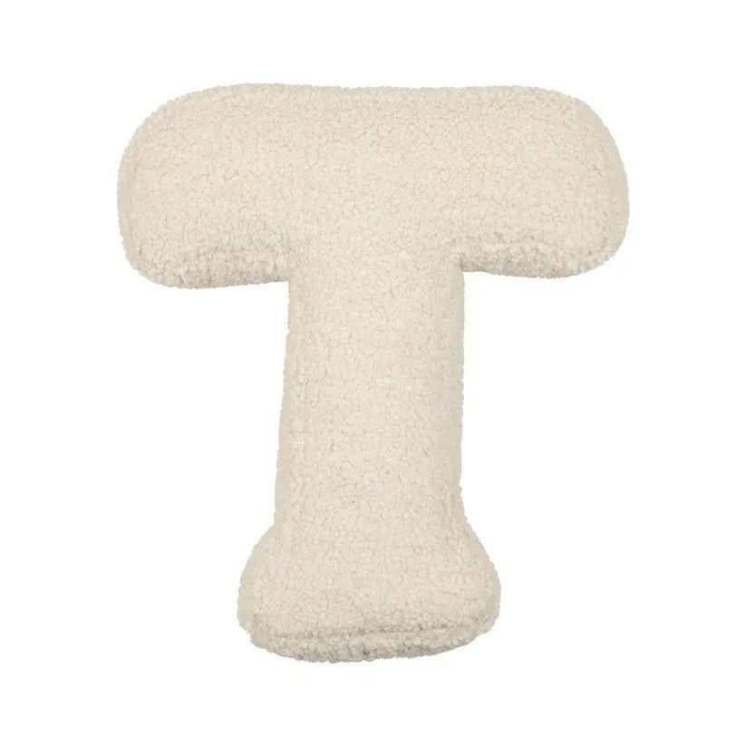 26 Lamb Wool Letter Children's Toy Bedroom Sofa Decoration Pillow Toddler Sleep Soothing Pillow Cushion Pillow Background Set