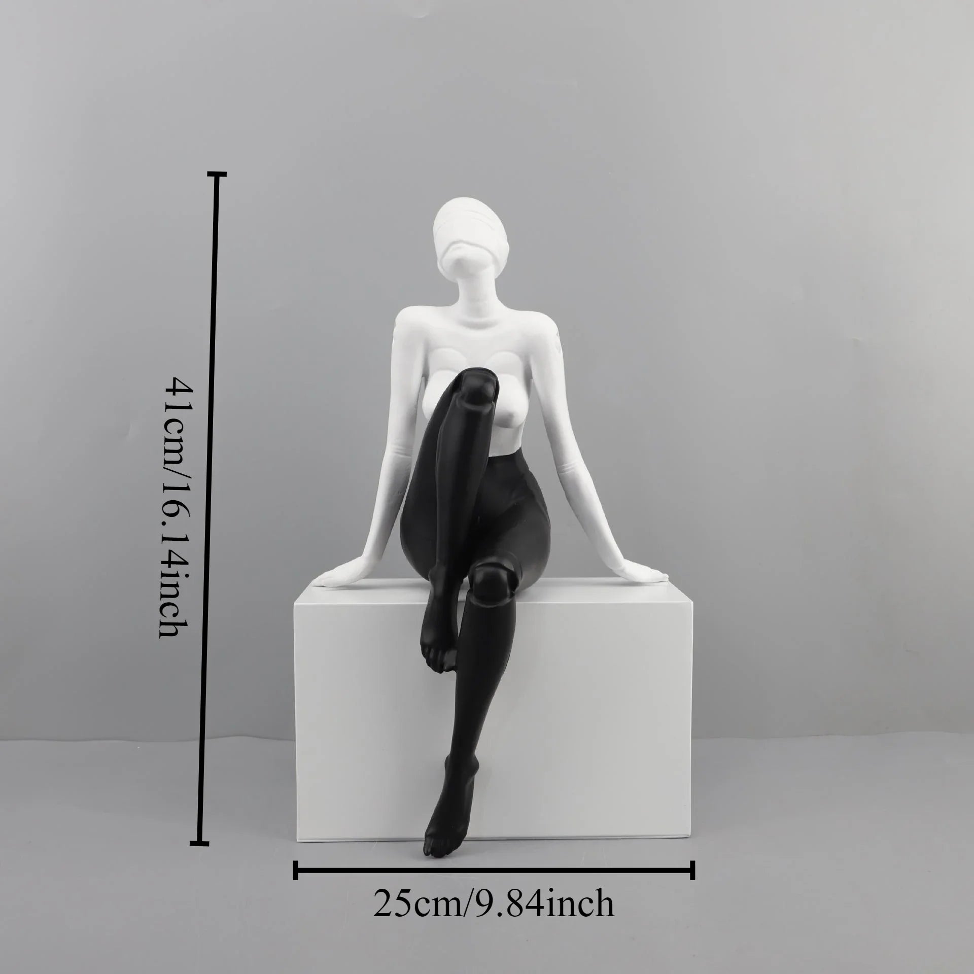 Creative Modern Figurines Miniature Nordic Aesthetic Luxury Office Accessories Funny Ornaments Desk Sculptures Home Decor