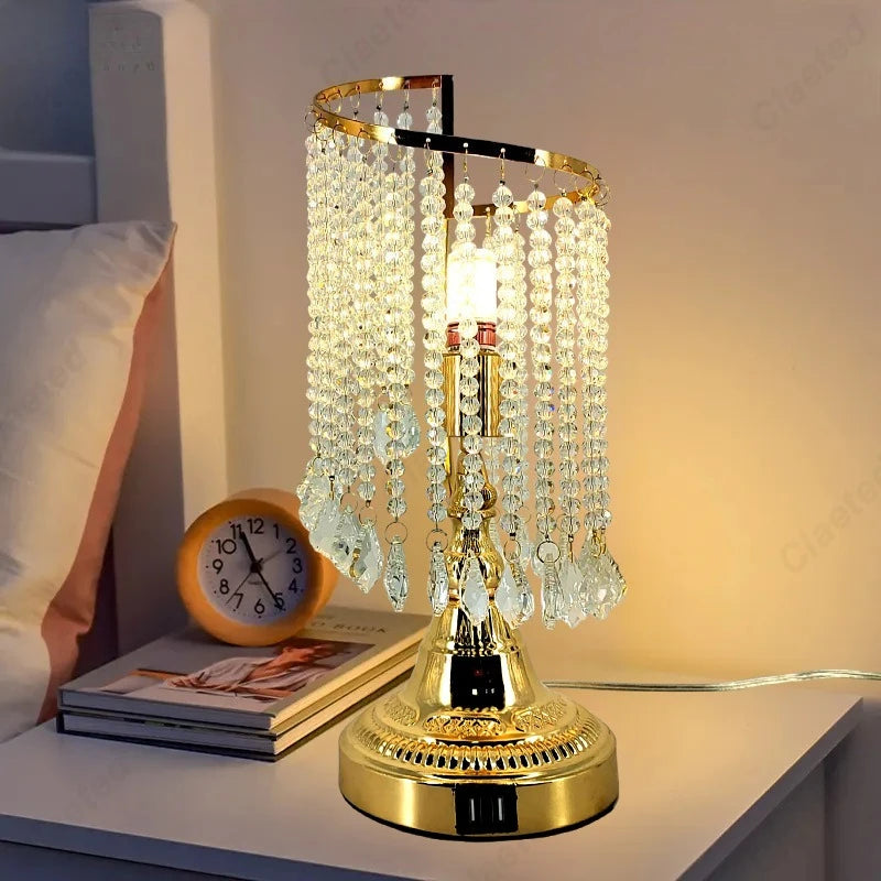 Creative Modern and Simple LED American Eye Protection Desk Lamp Living Room Study Room Bedside Decorative Lighting