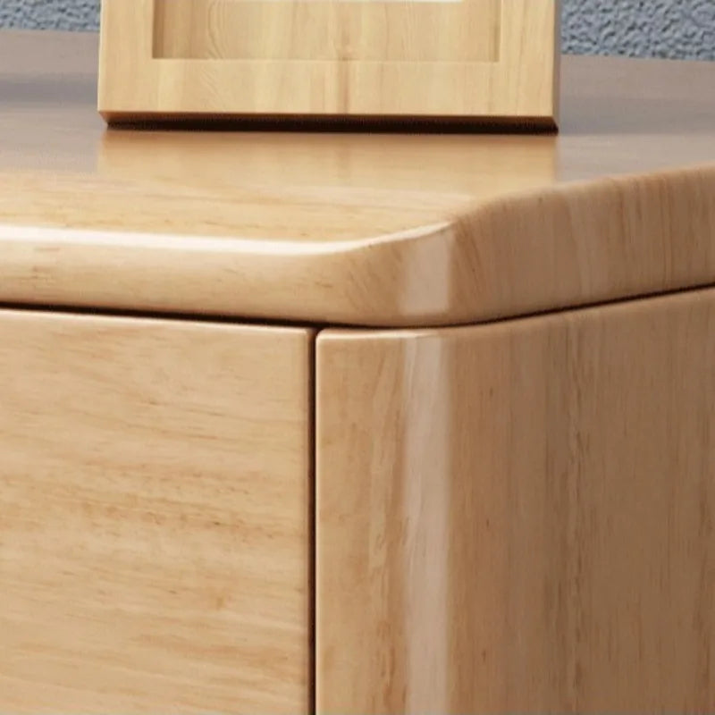 Minimalist Wooden Nightstand with Drawers – view 5, modern home furniture