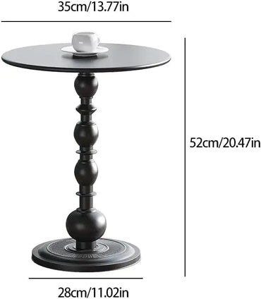 Matte Metal Side Table - Perfect Accent for Any Room – view 2, modern home furniture