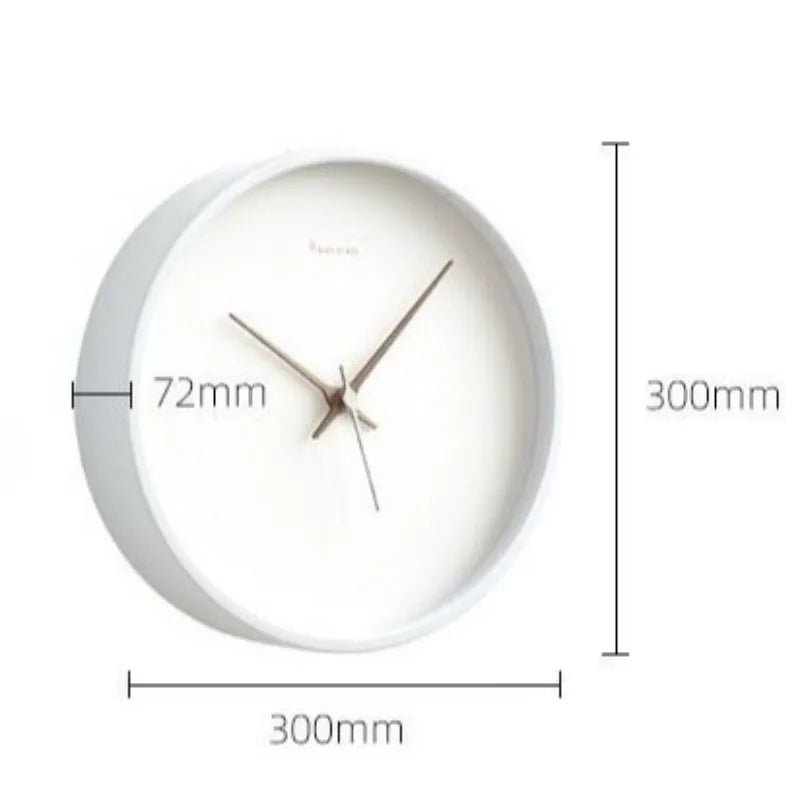 Decorative Wall Clock Modern Wall Watch Nordic Interior Luxury Aesthetic Clocks Minimalist Silent Elegant Living Room Watches