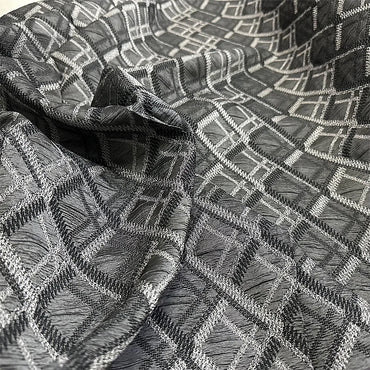 Medieval Relief Jacquard Cotton Fabric Spring Autumn Brocade Clothing Designer Jacket for Diy Sewing Cloth Material