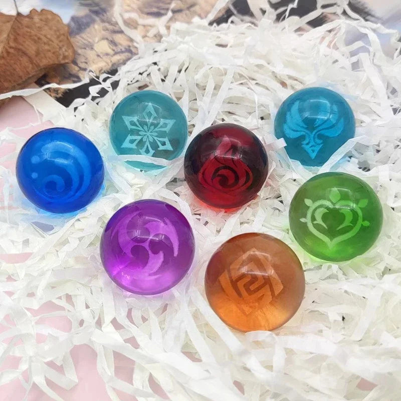 Miniature Ornaments Glass Ball Creative Living Room Table Top Bedroom Table Accessories Aesthetic Home Decorations Funny Gifts