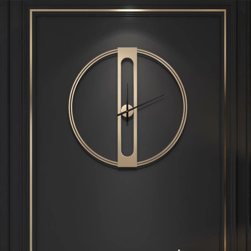 Nordic Wall Clocks Round Creative Personality Silent Elegant Wall Watch Large Simple Home Living Room Aesthetic Decorations