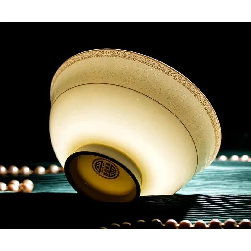 Christmas CeramicTableware 60Piece Set Equipped With Turkey Pot Fashion Xiaozi Series Ten Dining Simple Bone China Tableware Set