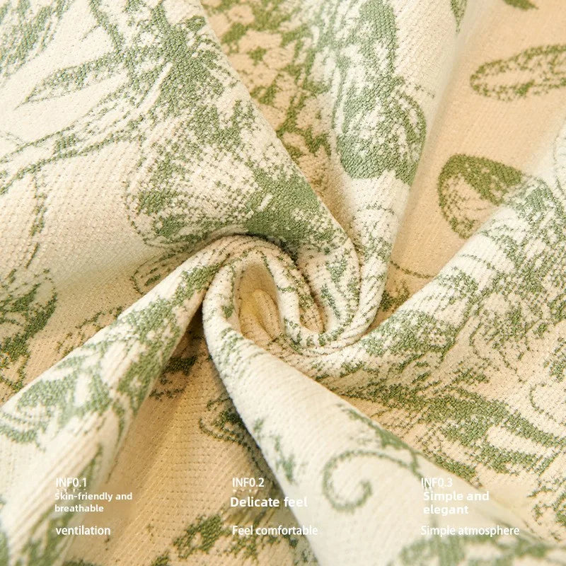 EIFLOY-French Chenille Sofa Slip Covers for Living Room, 3 Seater, Anti Slip, Corner Couch Cover, Armchair Protector, Ruffles