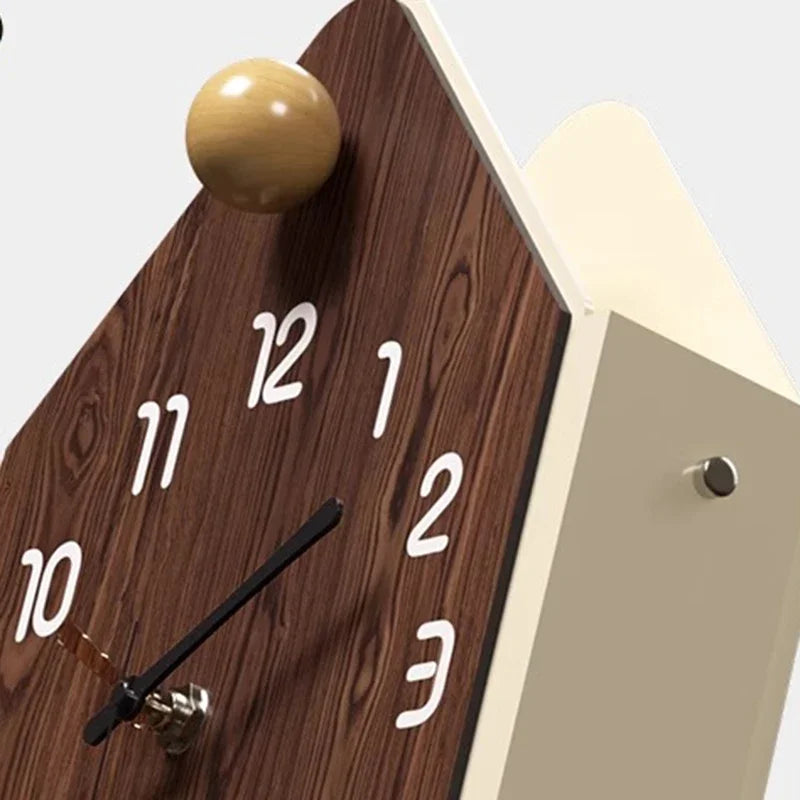 Modern Wall Clock Living Room Double Sided Silent Wall Clock Creative Bedroom Clocks Aesthetic Elegant Clocks Home Decoration