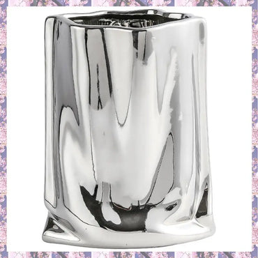 2025 Trend Nordic  Electroplating Vases Flower Vase For Living Room Home Decoration Ornament Flower Arrangement Flower Po