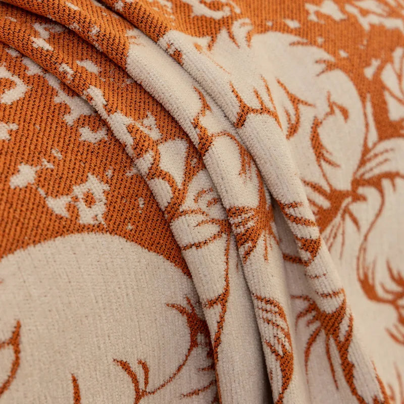 EIFLOY-Flower Chenille Sofa Towel Blanket, 3 Seater, Anti Scratch, Couch Cover for Living Room, Universal Furniture Protector