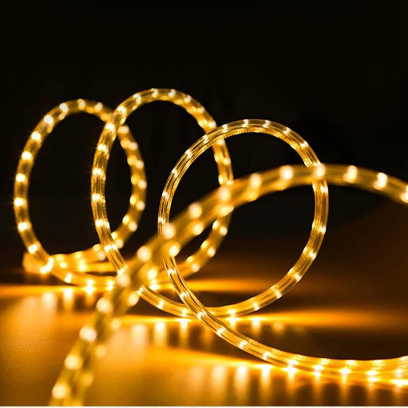 Home Decorative Painting Wall Clock Living Room Decoration Premium LED Ambient Light Plug-in Wall Clock