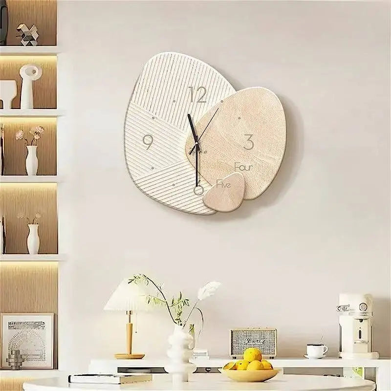 Elegant Nordic Style Wall Clock Unusual Quiet Large Gaming Room Wall Clock Decoration Aesthetic Reloj De Pared Decorations Home
